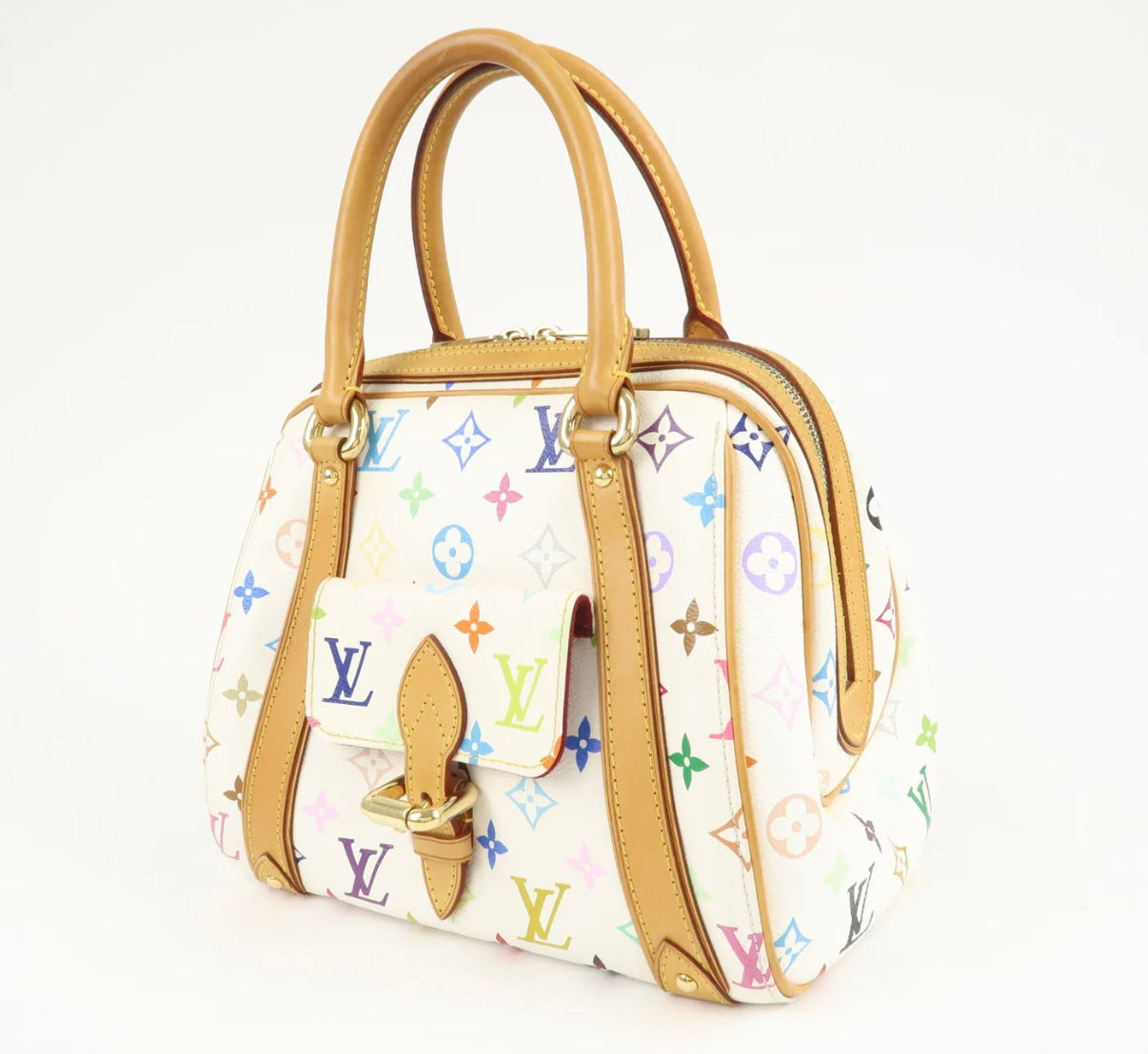 Louis Vuitton X Takashi Murakami Multi Colour Priscilla Bag