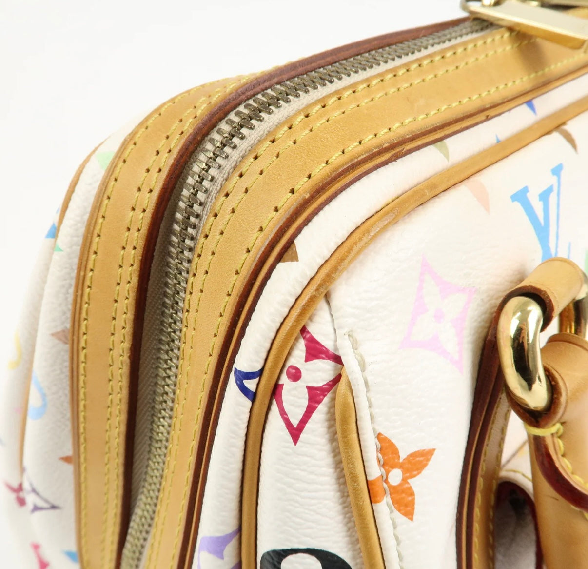 Louis Vuitton X Takashi Murakami Multi Colour Priscilla Bag